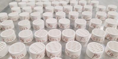 High-quality ceramic filter printed by Perfect-3D