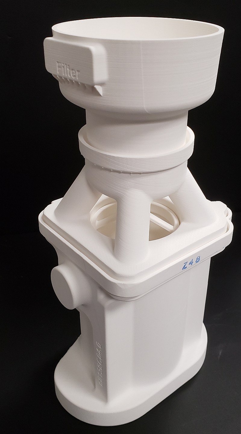 Mold, filter, and cup readytopour PERFECT3D